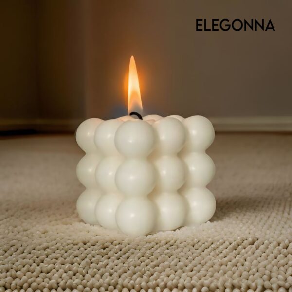 Scented Candle Bubble Shape 4 Pcs Pack - Image 2
