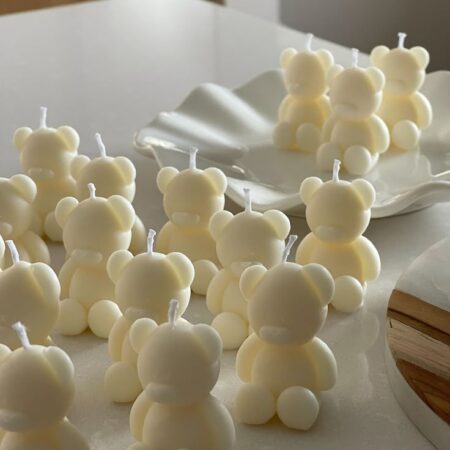 Teddy Scented Candle 4 Pcs Pack