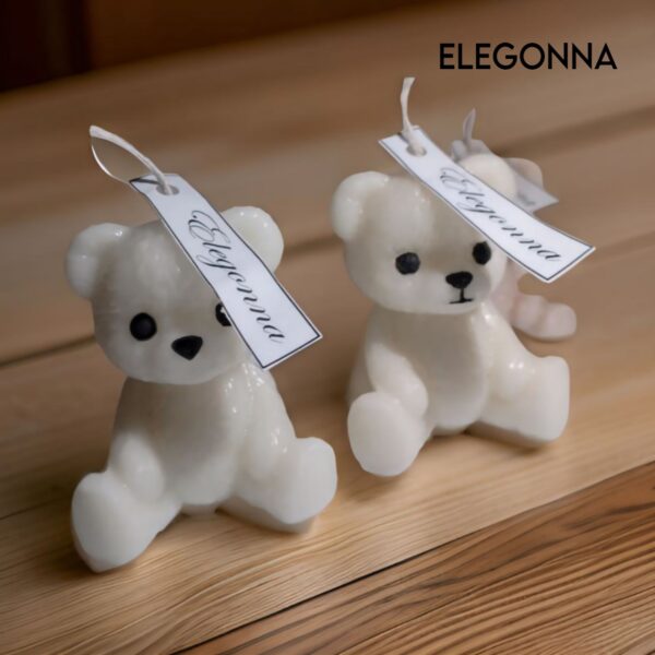 Teddy Scented Candle 4 Pcs Pack